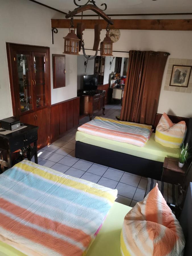היינסברג Ferienwohnung Villa Del Viola Leonardo Apartment מראה חיצוני תמונה