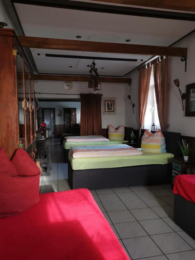 היינסברג Ferienwohnung Villa Del Viola Leonardo Apartment מראה חיצוני תמונה