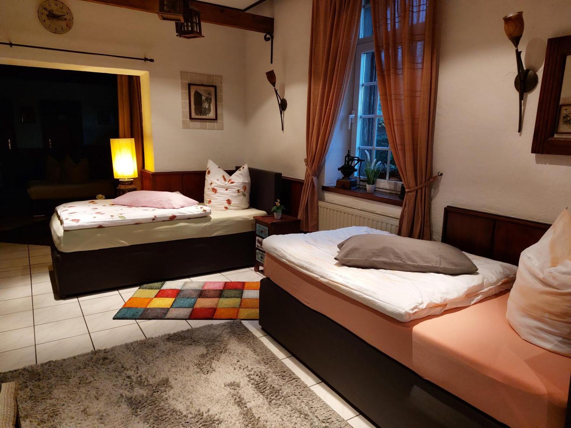 היינסברג Ferienwohnung Villa Del Viola Leonardo Apartment מראה חיצוני תמונה
